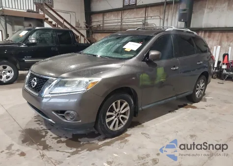 2015 Nissan Pathfinder S из США, поврежденный, VIN 5N1AR2MN7FC693342
